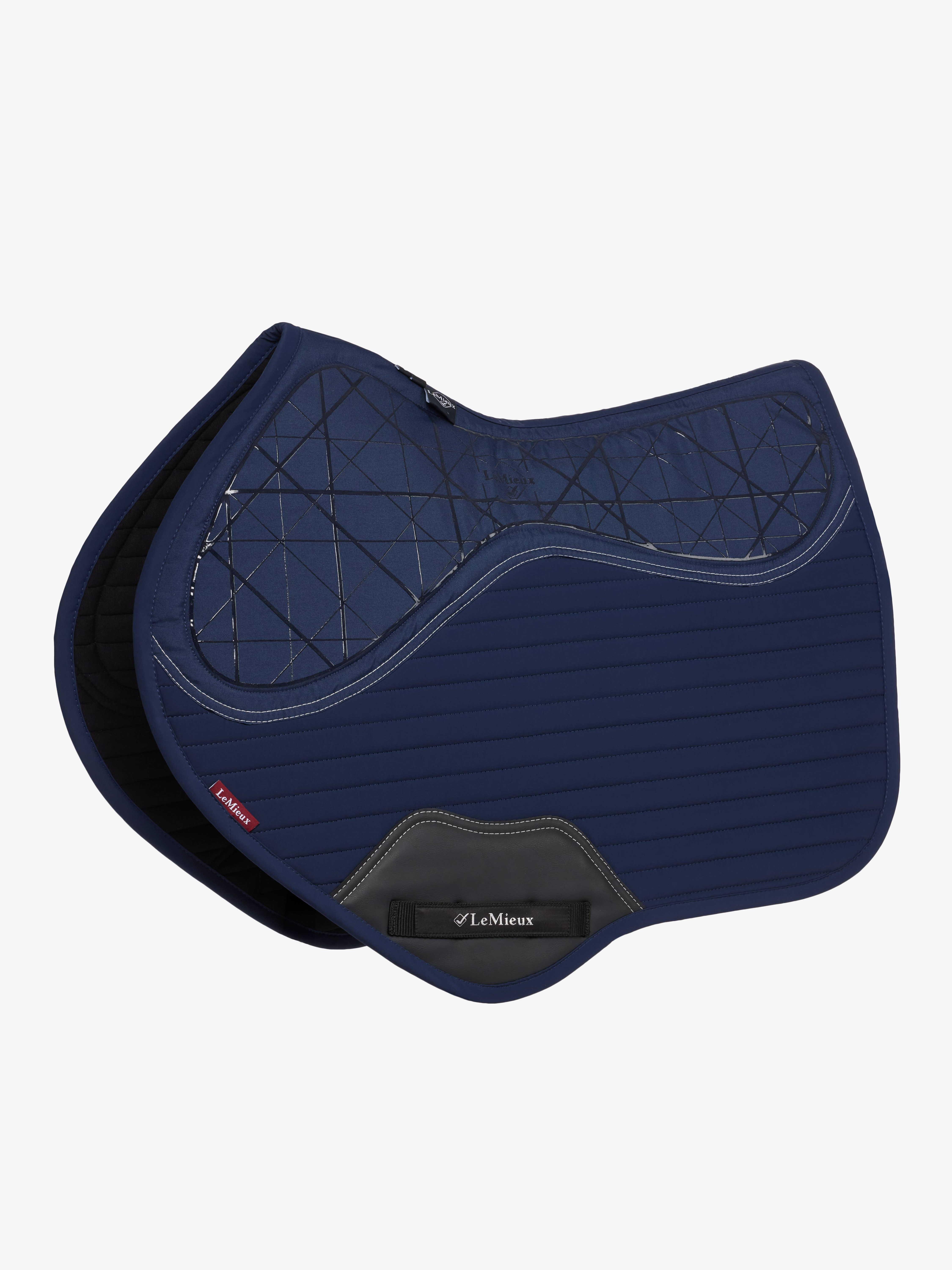 Вальтрап с силиконом Soft Shell Anti Slip CC Square Navy, конкурный. LeMieux