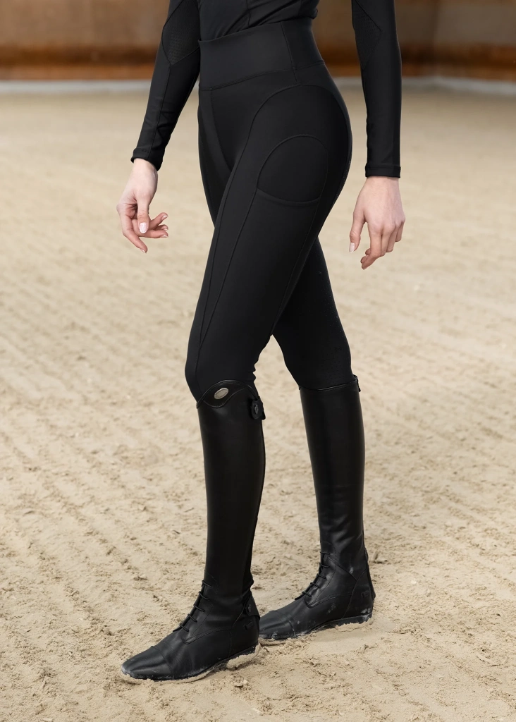 Бриджи леггинсы Outline Black, полная силиконовая лея. Maximilian 2