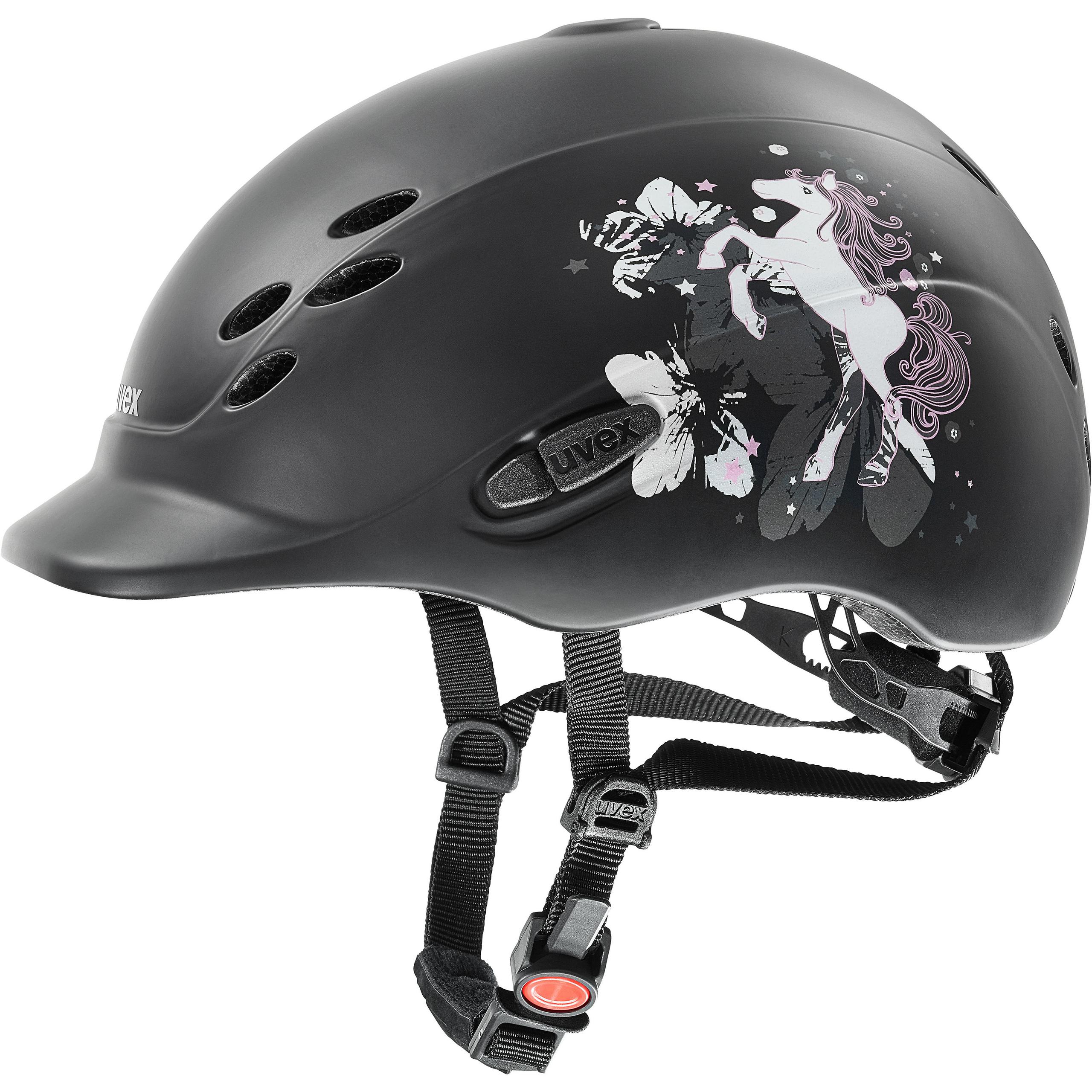 Шлем Onyxx Pony Black Mat. UVEX