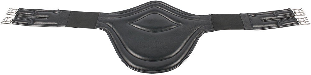 Подпруга с фартуком Deluxe Black. Harry's Horse 2