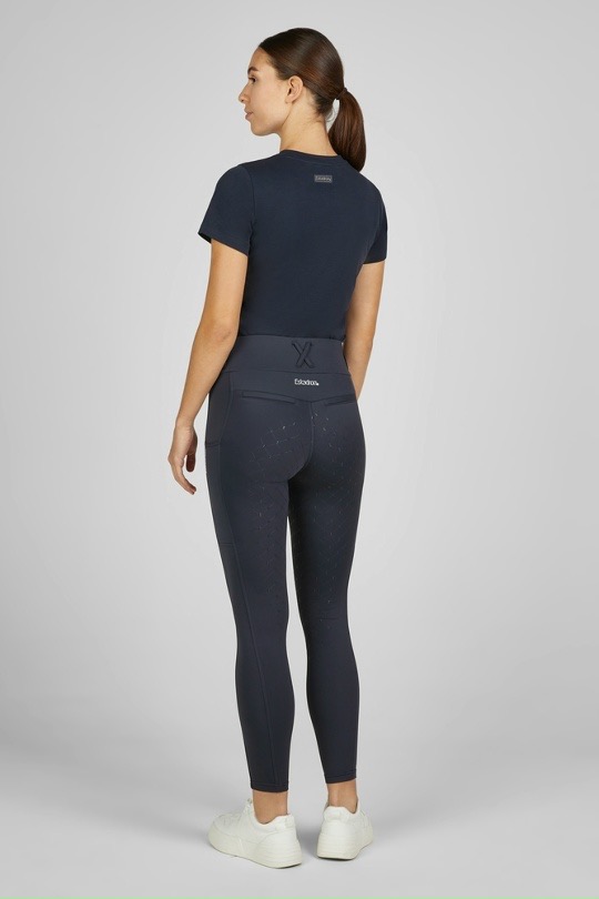 Бриджи леггинсы Flex Navy Sports 26, полная силиконовая лея. Eskadron 5