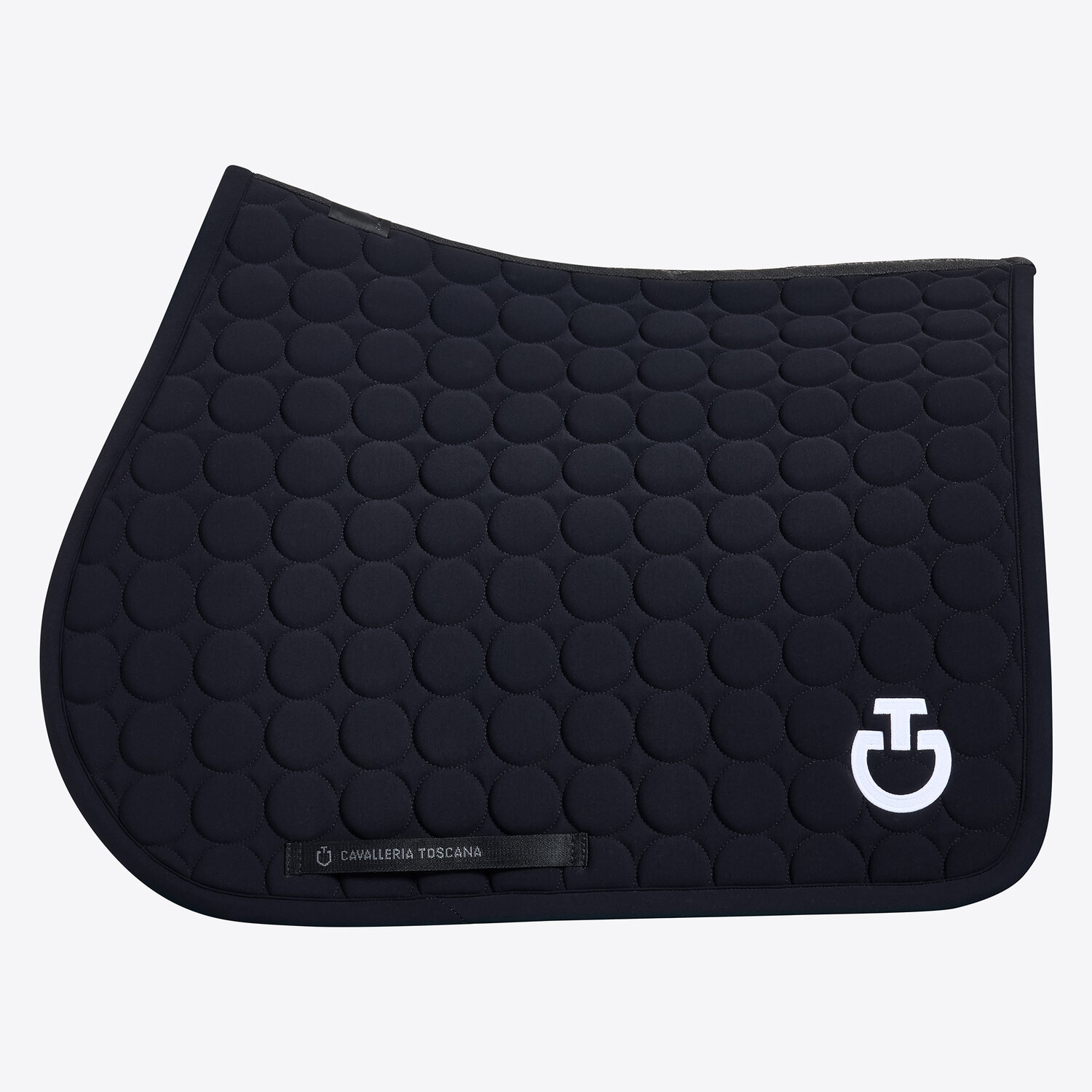 Вальтрап конкурный in Circular Quilted Jersey Black. Cavalleria Toscana