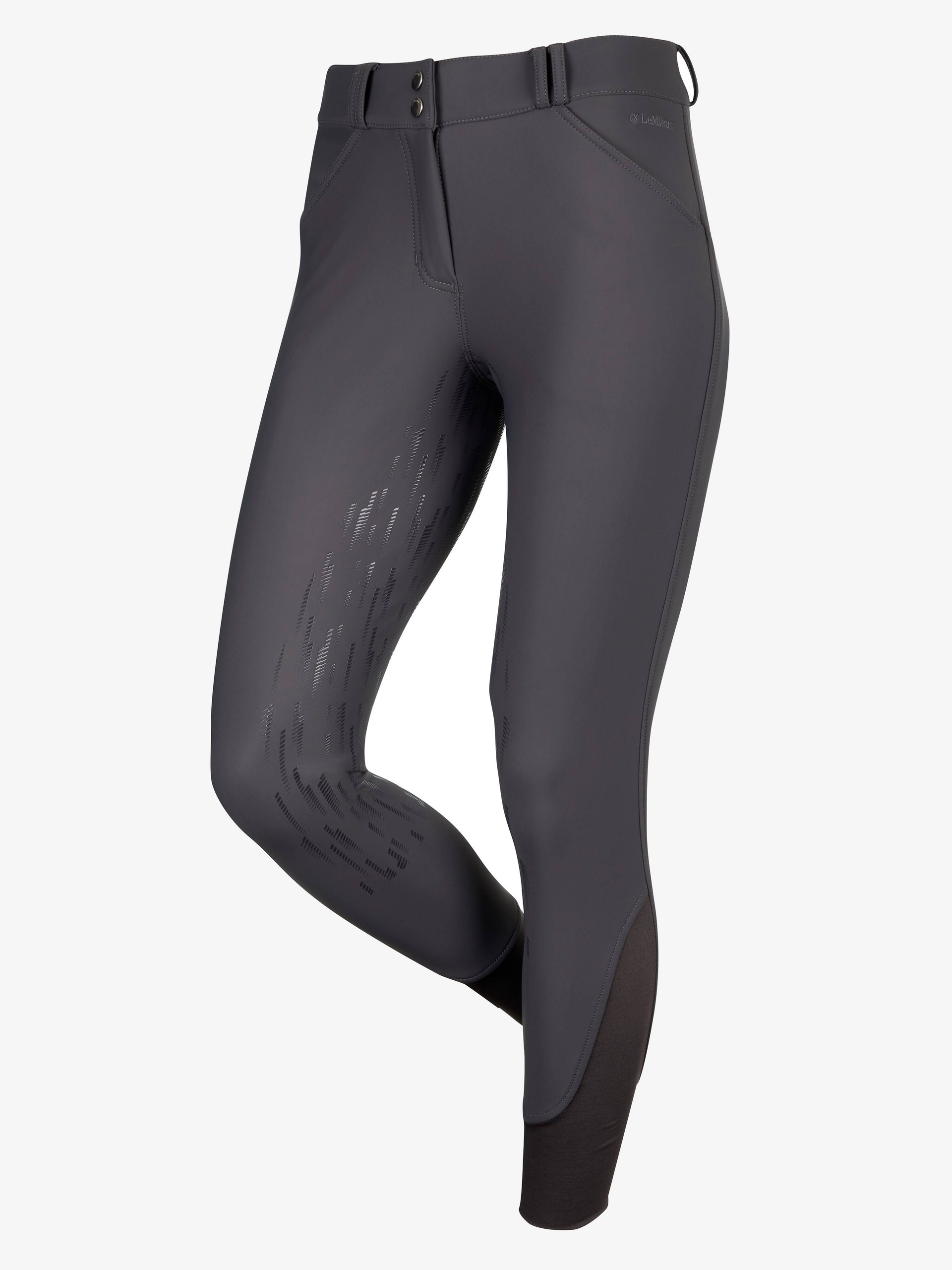 Бриджи зимние Drytex Waterproof Carbon, полная силиконовая лея. LeMieux