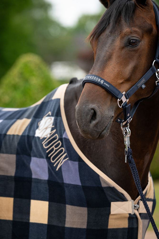 Недоуздок Sparkle Double Pin Navy Sports 26. Eskadron 2