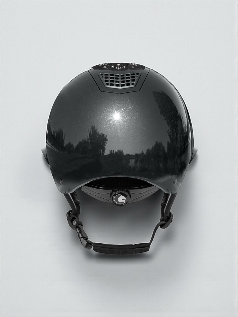 Шлем Quantinum Chic Wide Visor Shiny Black. Fair Play 3