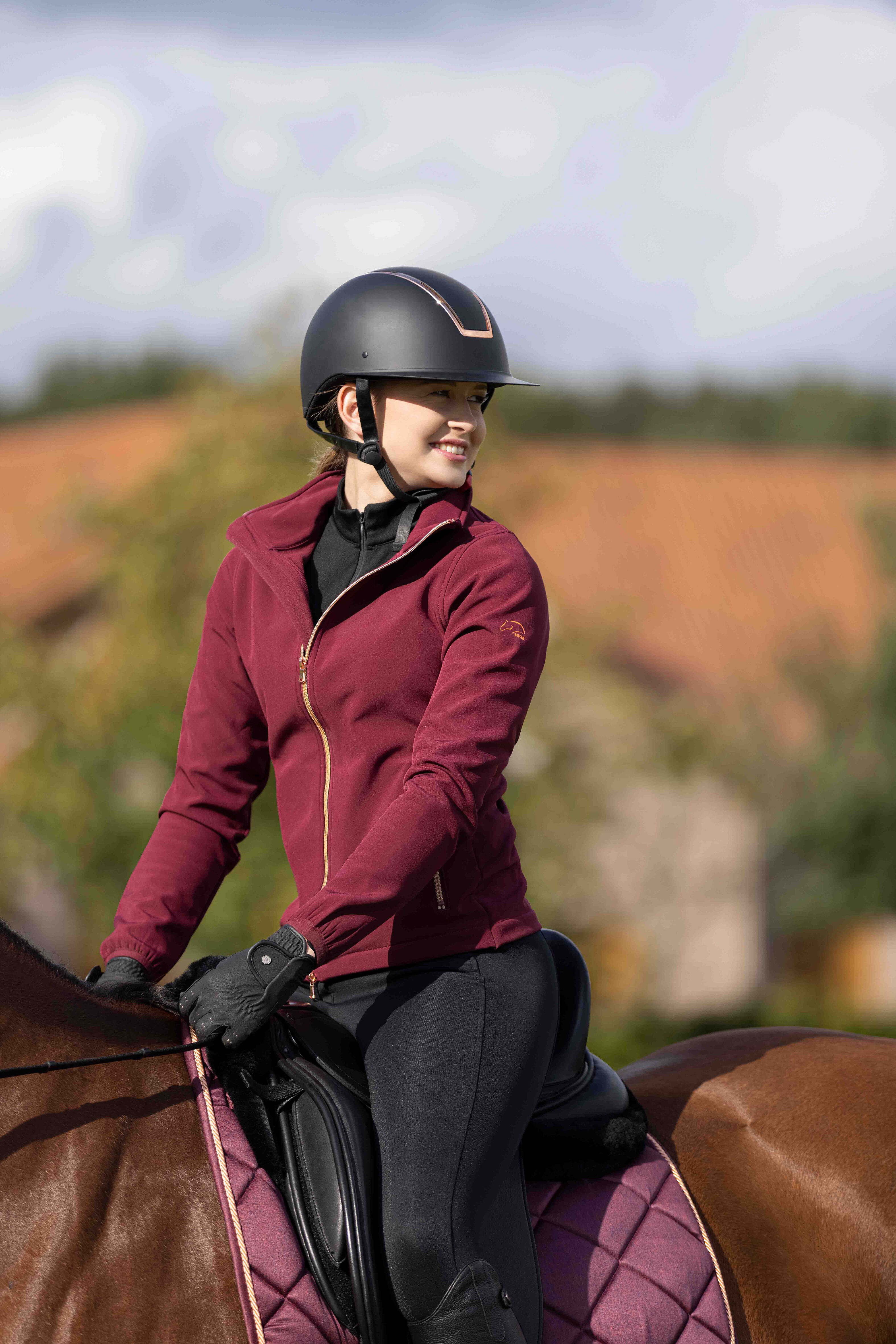 Куртка Softshell Lily Wine Red. HKM 6