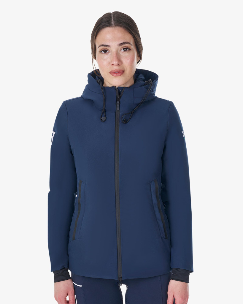 Куртка пуховик Waterproof Navy Blazer. Equestro