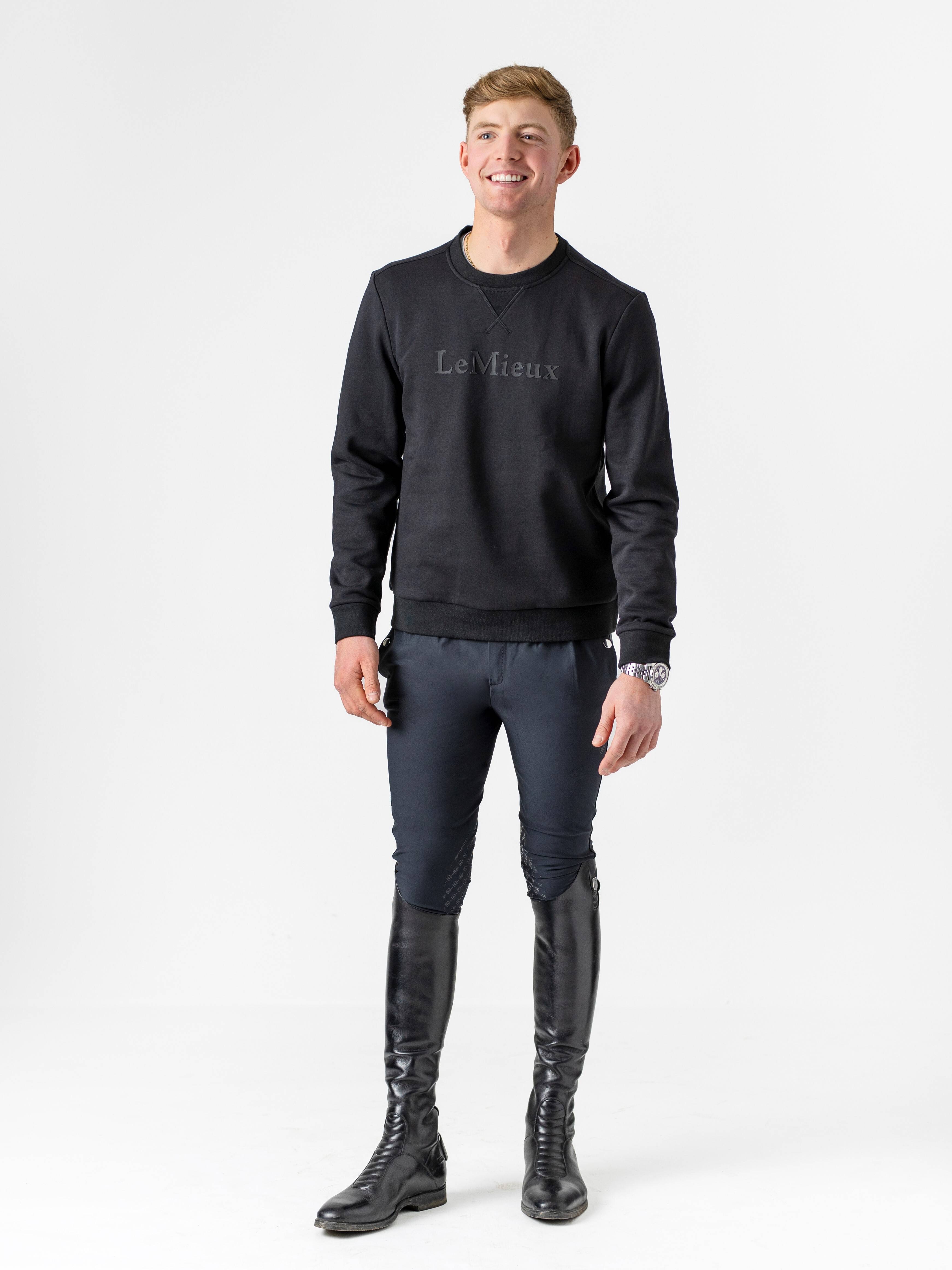 Кофта мужская Mens Elite Black. LeMieux 2