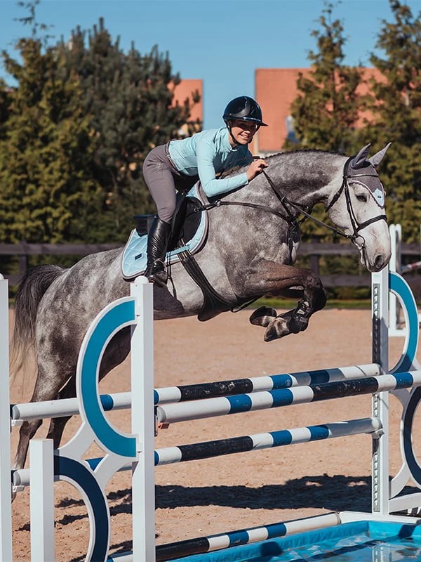 Вальтрап конкурный Ice Blue. Equestrian Stockholm 5