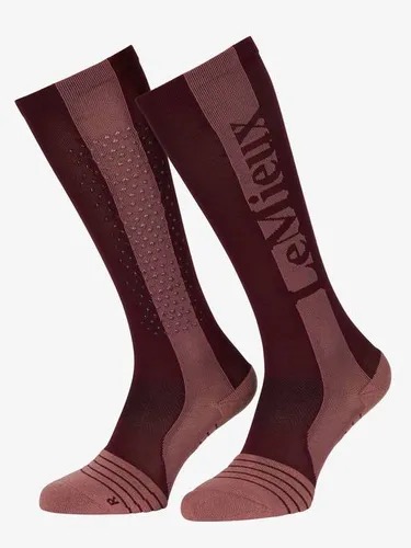 Гольфы Silicone Performance Merlot, с силиконом. LeMieux