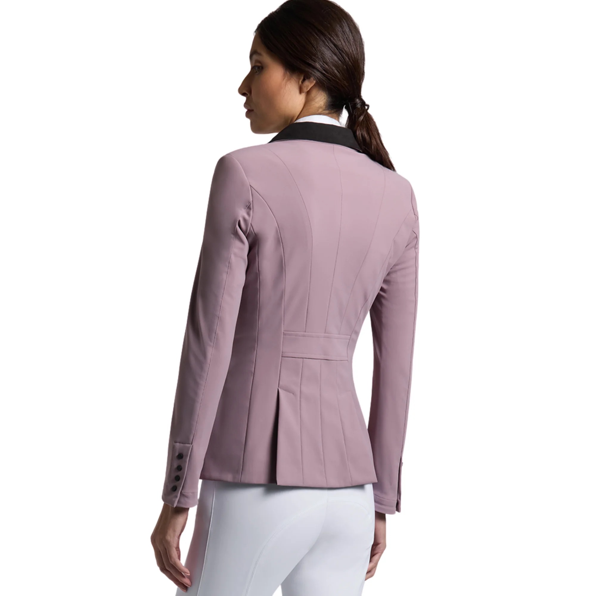 Редингот With Alcantara Collar and Buttons Grape Shake. Cavalleria Toscana 4
