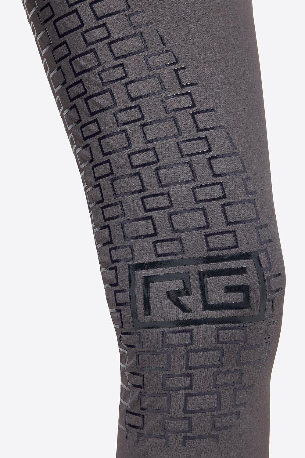 Бриджи леггинсы RG Graphite Grey, полная силиконовая лея. Cavalleria Toscana 3