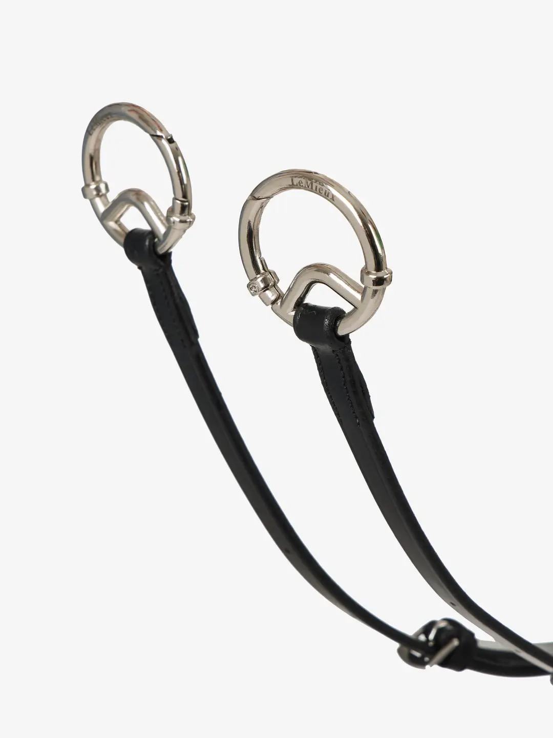 Подперсье с мартингалом Breastplate Black, кожа. LeMieux 3