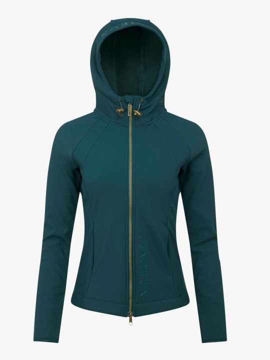 Куртка Charlotte Soft Shell Spruce, женская, с капюшоном. LeMieux