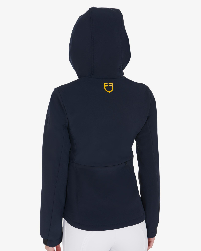 Куртка Softshell Navy Blazer. Equestro 2