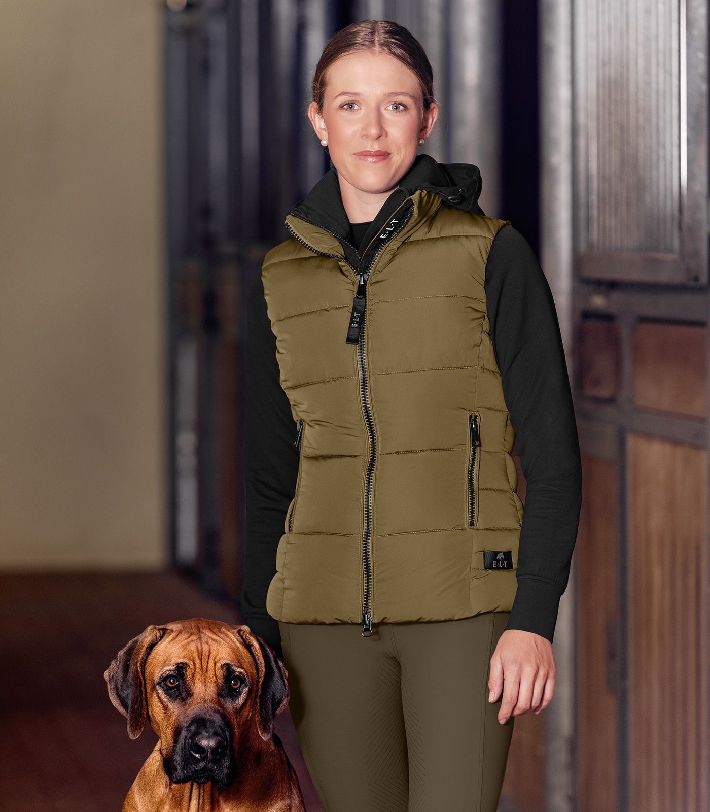 Жилет Oxford Khaki. E.L.T 4
