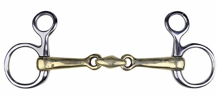 Трензель Боше медный, восьмерка, 16 мм. HKM