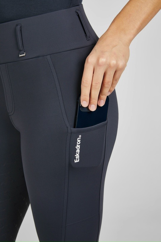 Бриджи леггинсы Flex Navy Sports 26, полная силиконовая лея. Eskadron 4