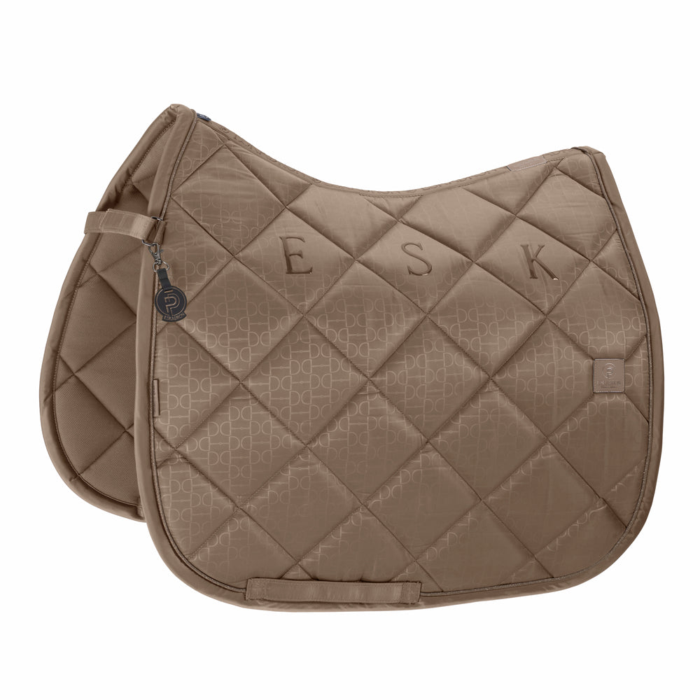 Вальтрап выездковый Glossy Bit Smoky Taupe Platinum 25. Eskadron
