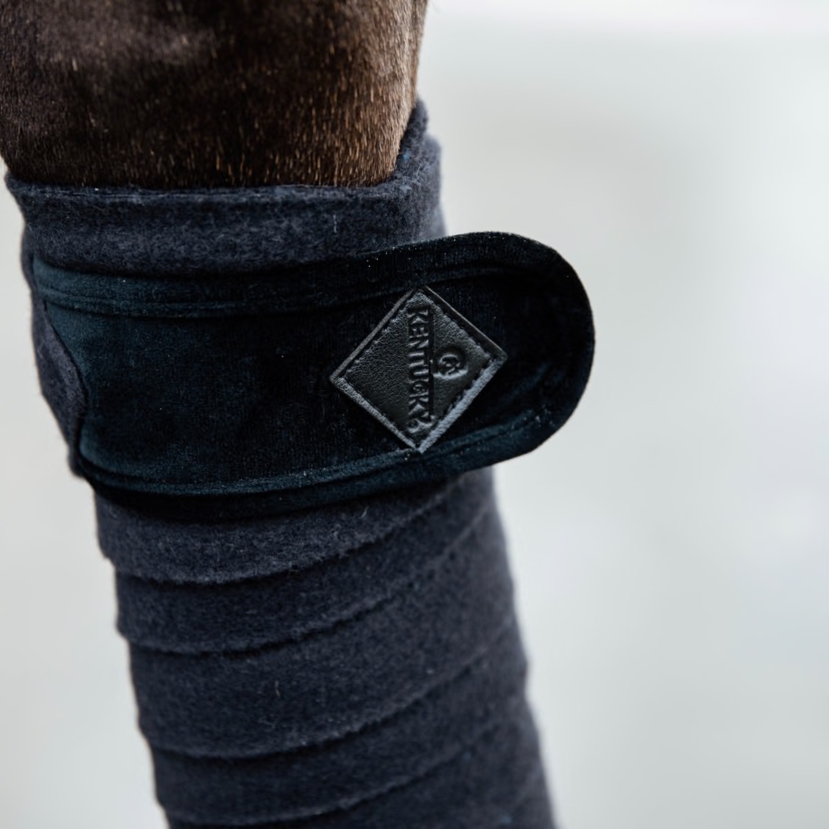 Бинты флисовые Polar Fleece Basic Velvet Black. Kentucky 2
