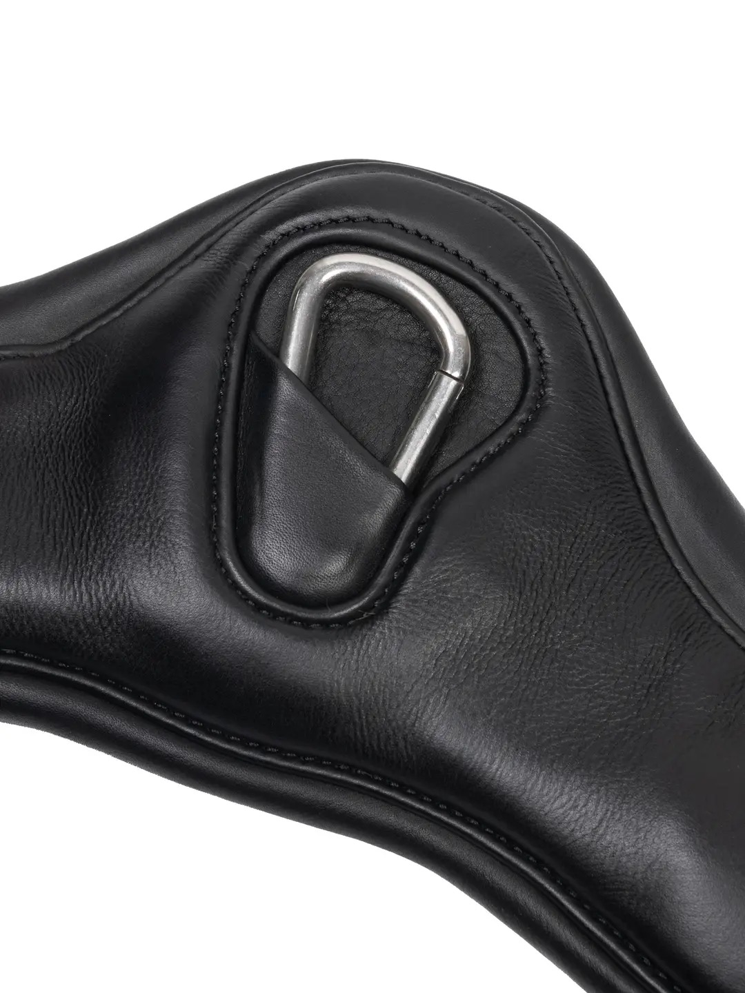 Подпруга выездковая с кольцом Gel-Tek Anatomic Mono Black, кожа. LeMieux 4