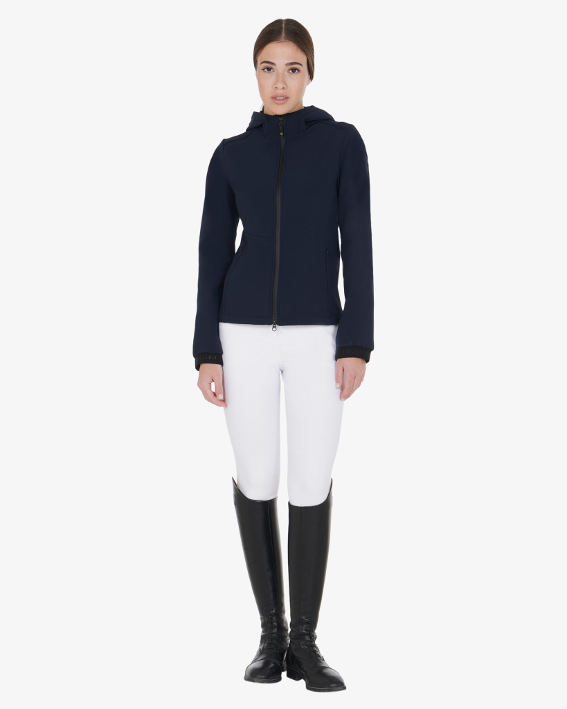 Куртка Softshell Navy Blazer. Equestro 4