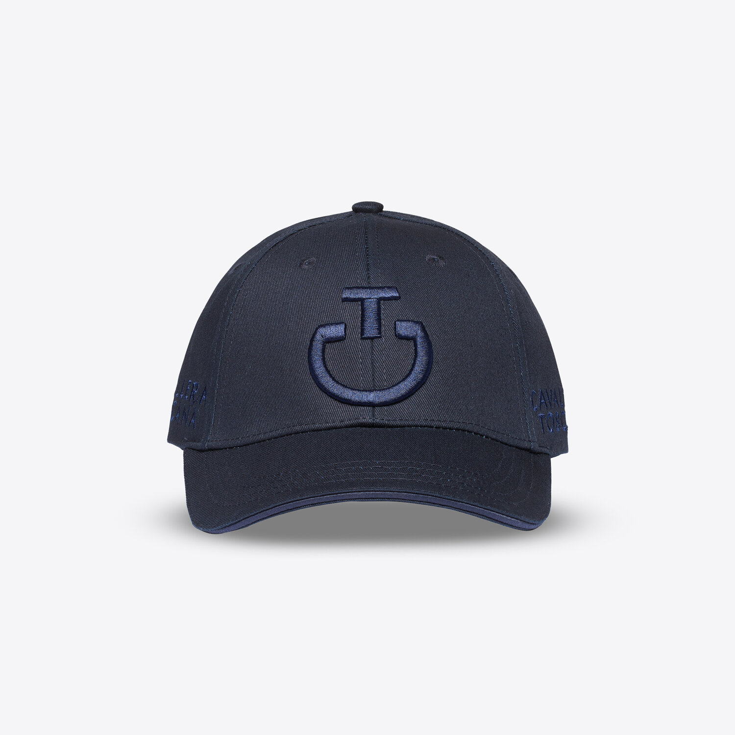 Кепка With An Embroidered Logo Navy. Cavalleria Toscana