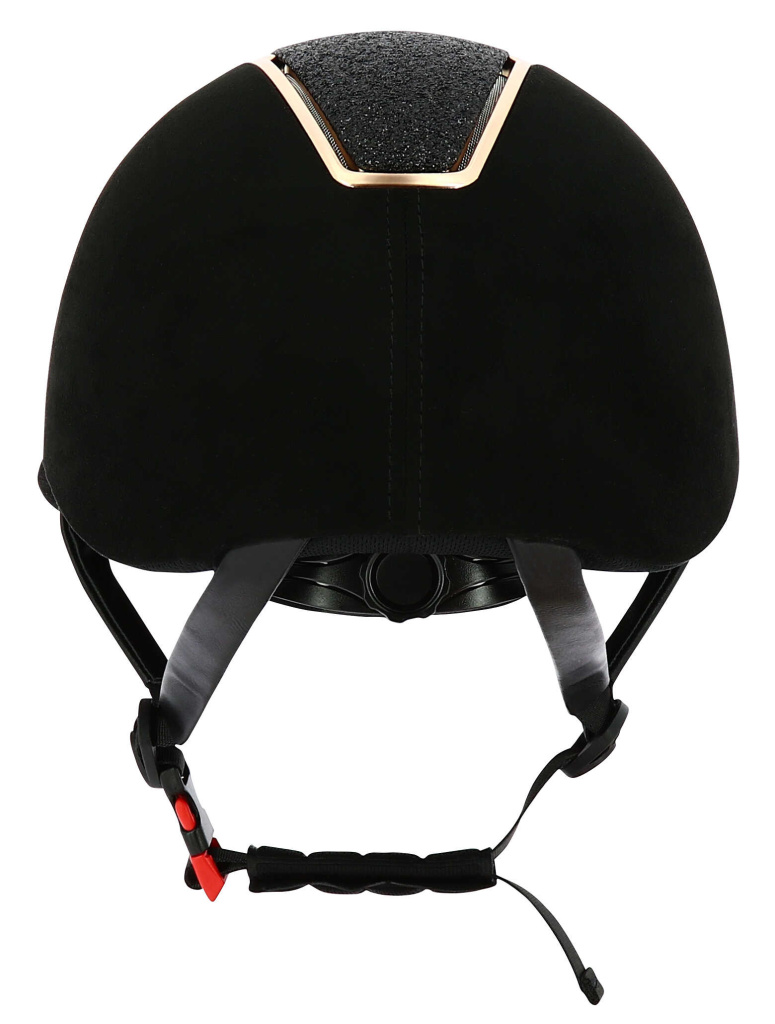 Шлем Glint Lamé Black/Golden Pink. Equitheme 2