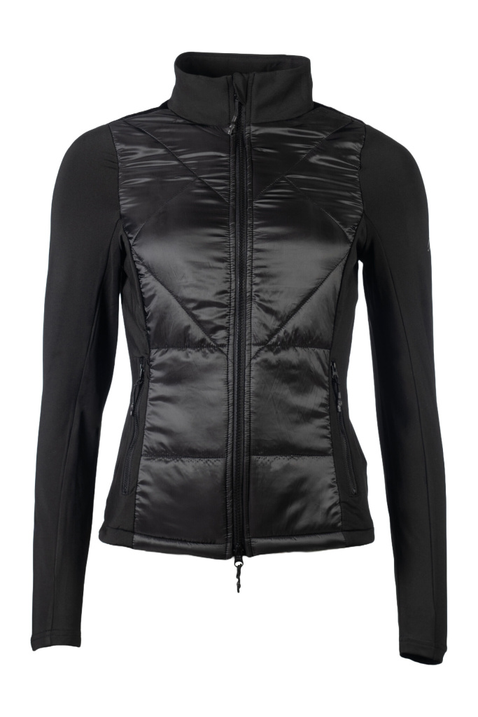 Куртка комбинированная Prag II Black. HKM
