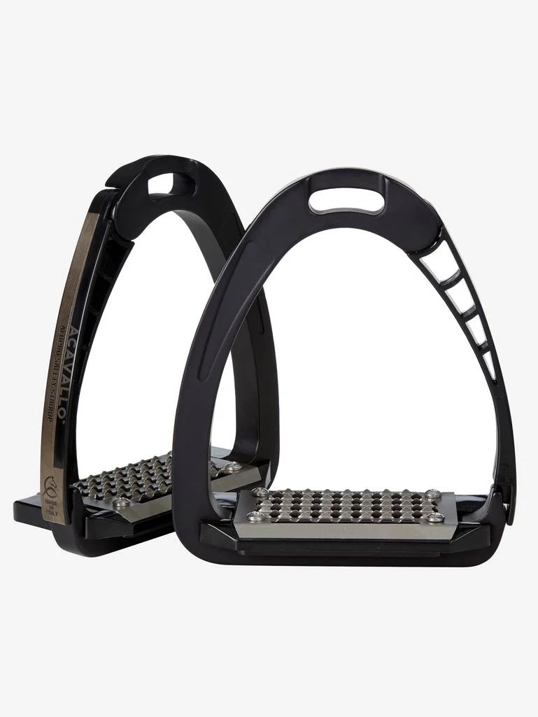 Стремена алюминивые Arena AluPro Black. Acavallo 2