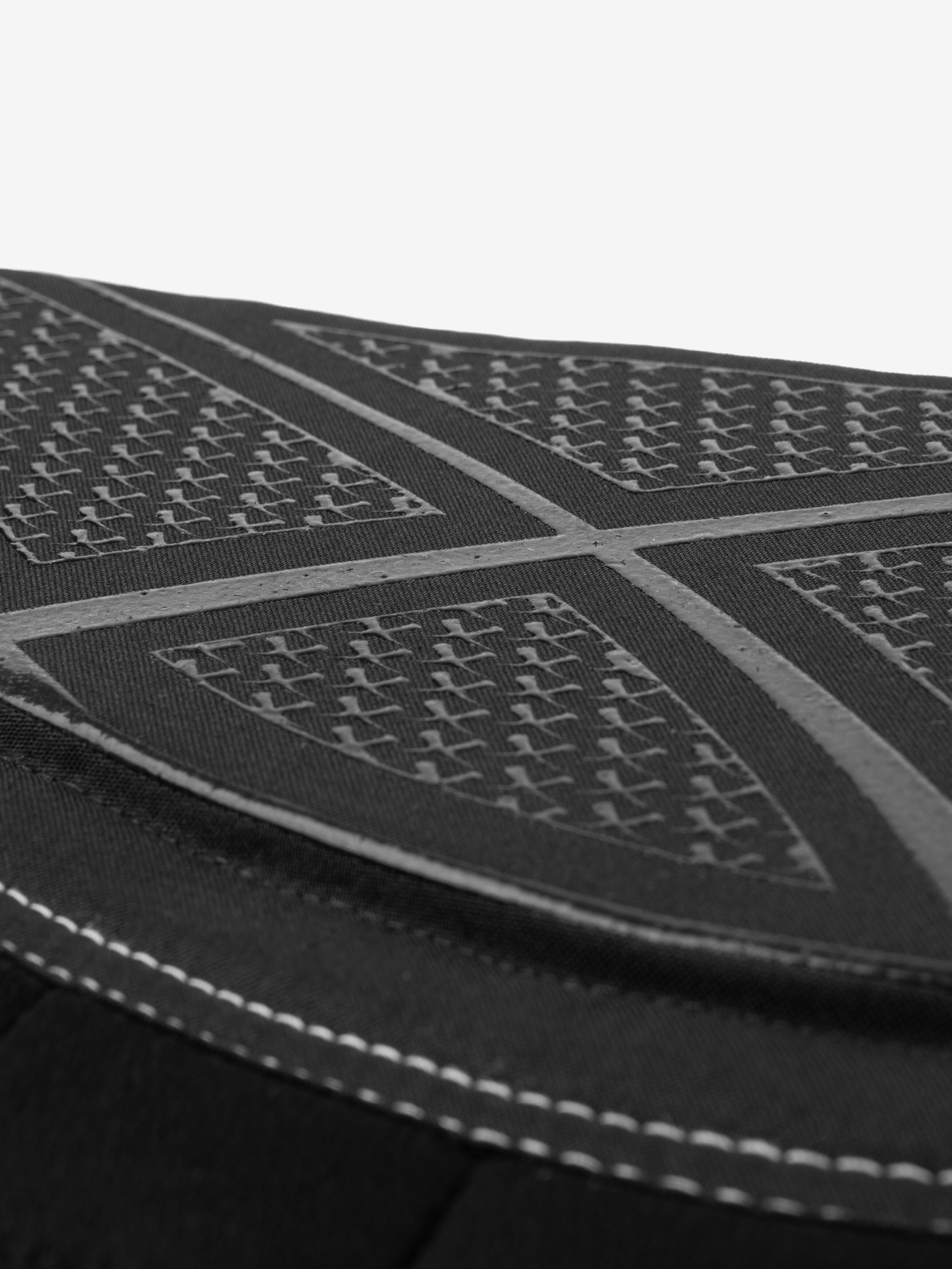 Вальтрап конкурный с амортизатором X-Grip Silicone EuroJump Square Black. LeMieux 2