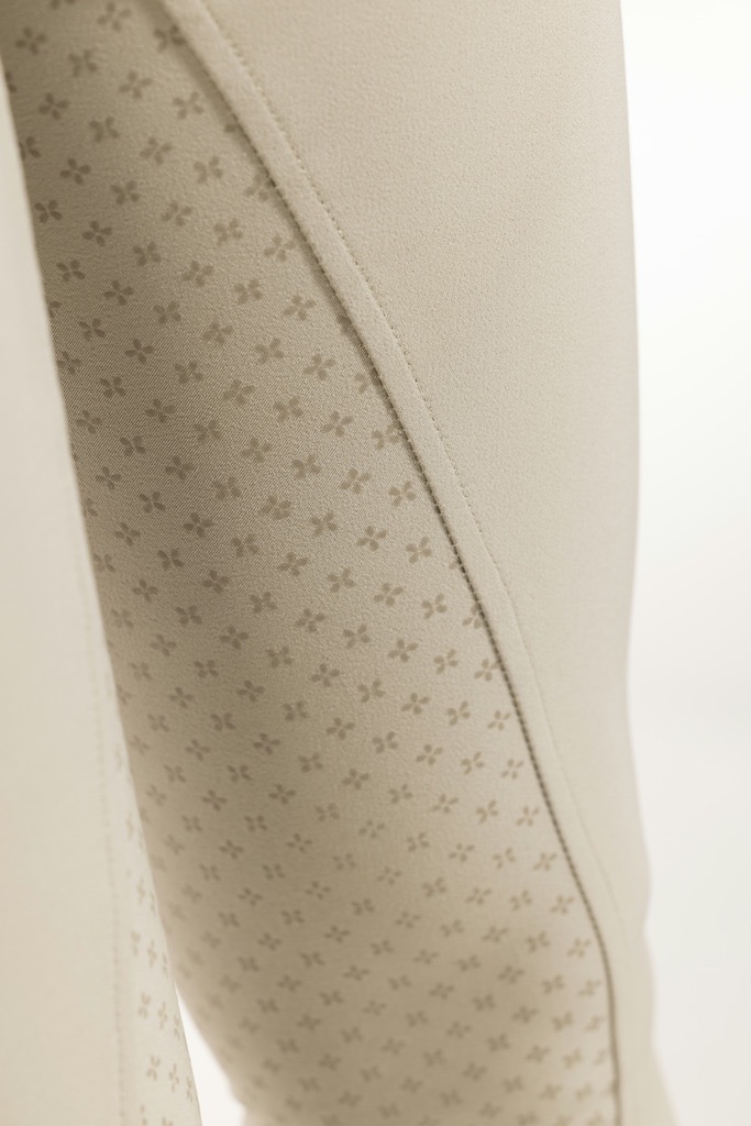 Бриджи Kendal Beige, полная силиконовая лея. Equitheme 4
