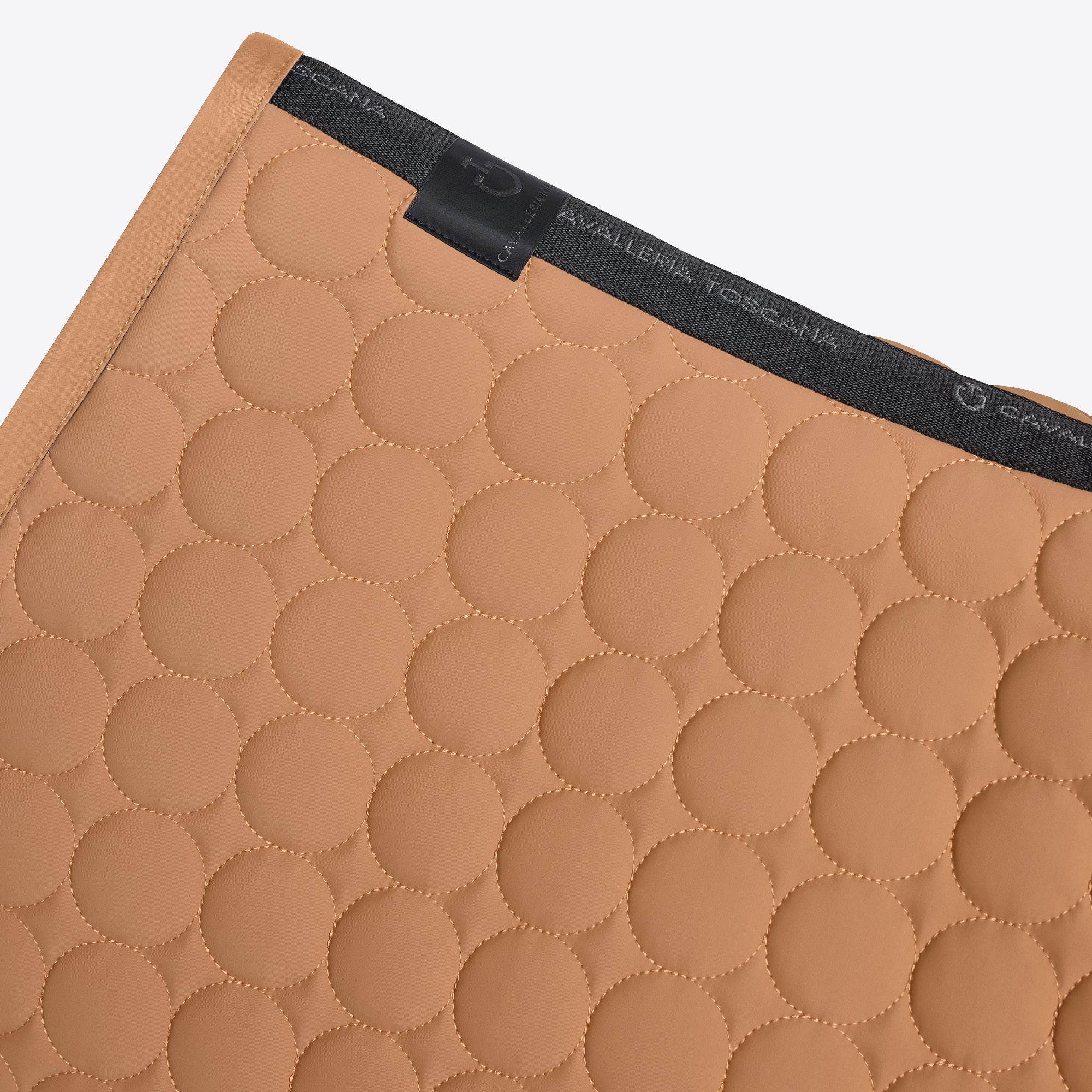 Вальтрап конкурный in Circular Quilted Jersey Camel. Cavalleria Toscana 2
