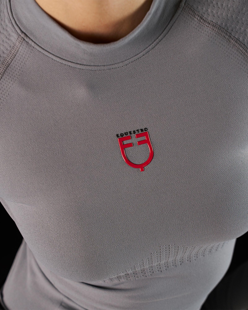Лонгслив Ridertechnology Grey. Equestro 4