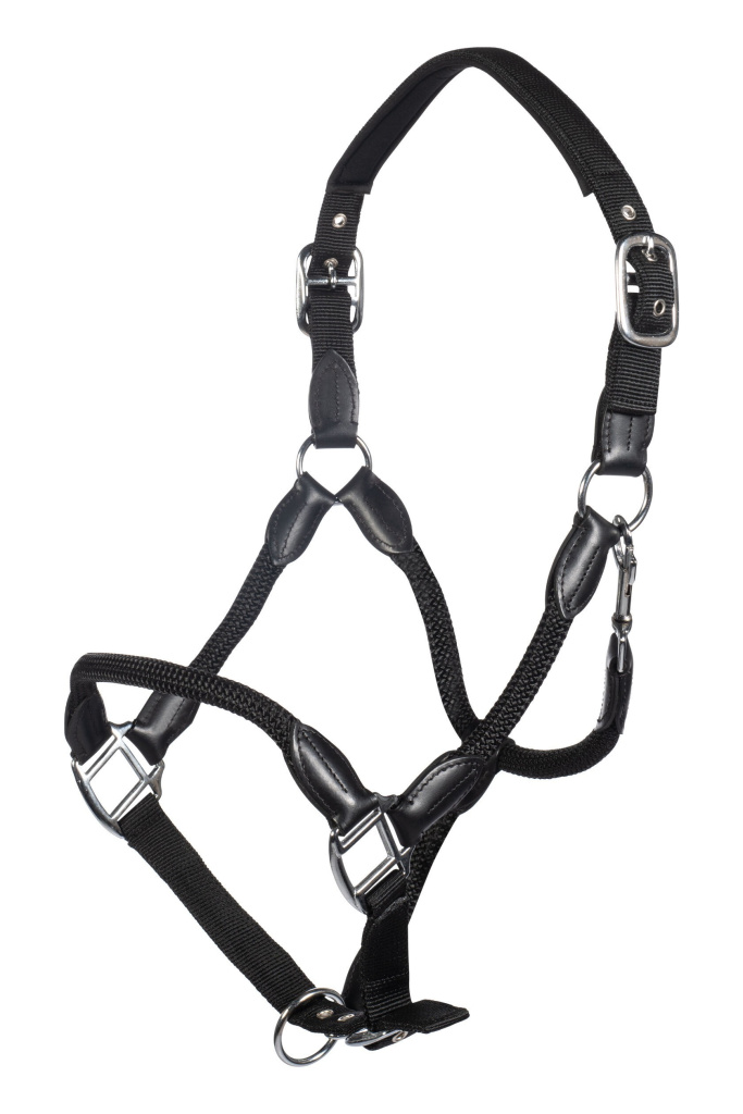 Недоуздок Carlotta Black, комбинированный. HKM