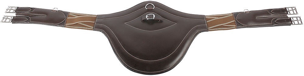 Подпруга с фартуком Deluxe Brown. Harry's Horse