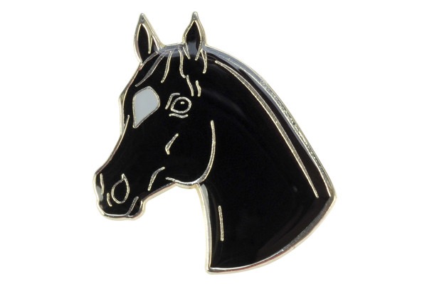 Значок Horse Head with Star. Happy Ross