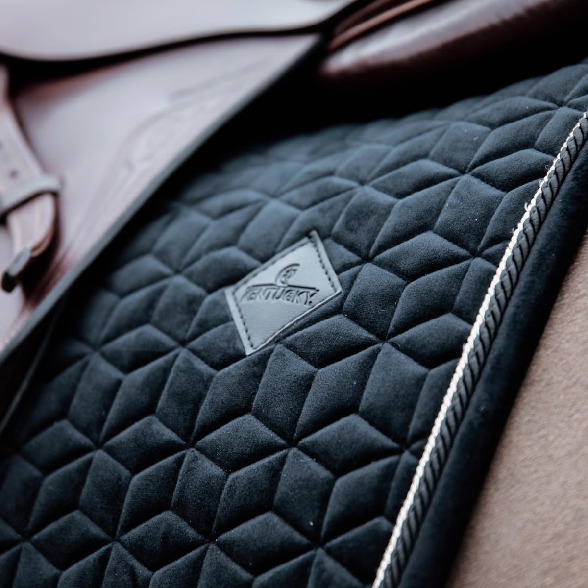 Вальтрап конкурный Basic Velvet Black. Kentucky 4