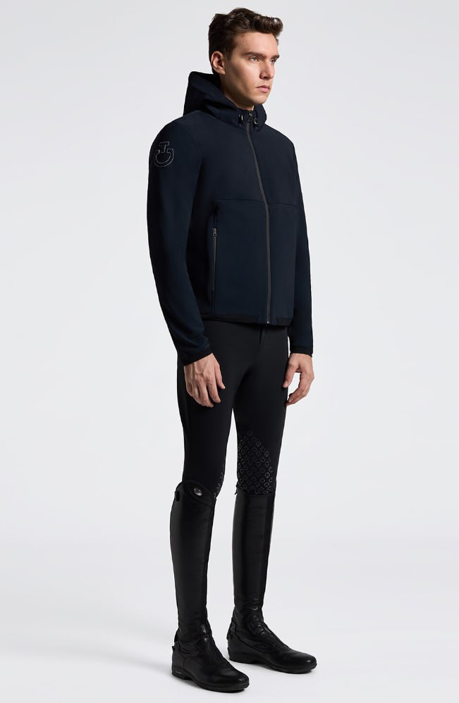 Куртка мужская Square Softshell Navy. Cavalleria Toscana