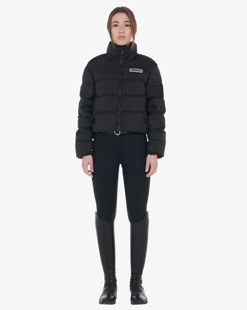 Куртка зимняя Cropped Black. Equestro 7