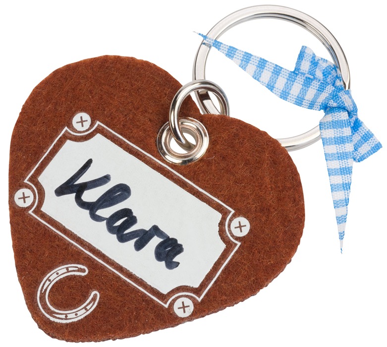 Брелок в форме пряника "Gingerbread Heart" 2
