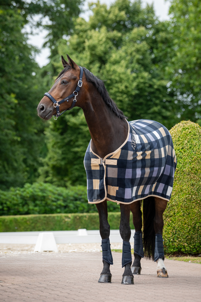 Недоуздок Sparkle Double Pin Navy Sports 26. Eskadron 3