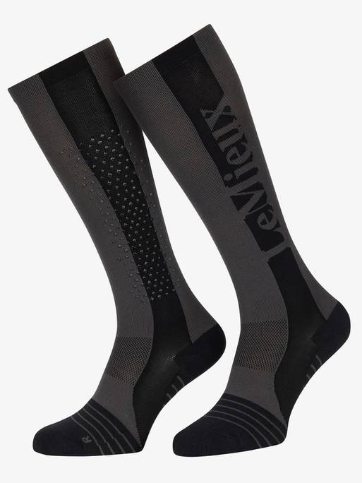Гольфы Silicone Performance Graphite, с силиконом. LeMieux