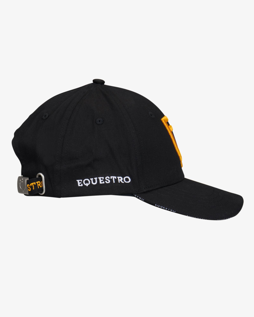 Кепка Black/Yellow. Equestro 5