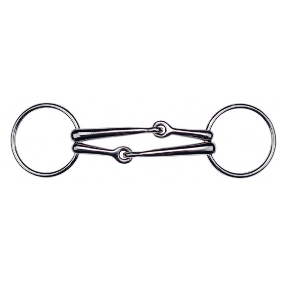 Трензель двойной Ring Double Snaffle. Feeling
