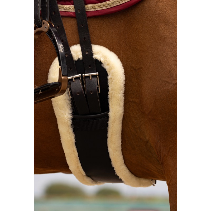 Подпруга Mouton с мехом, выездковая. Norton 8