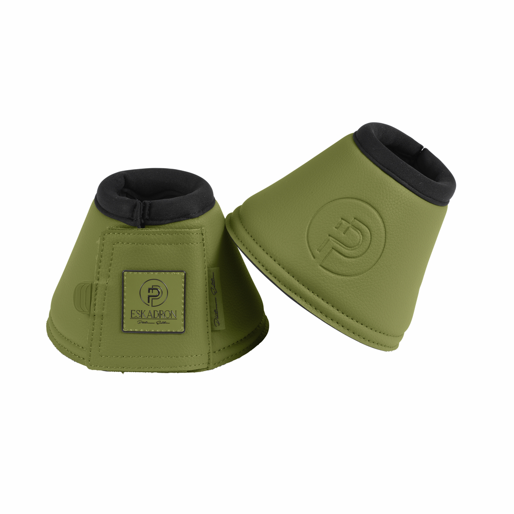 Колокольчики Faux Leather Moss Green Platinum 24. Eskadron