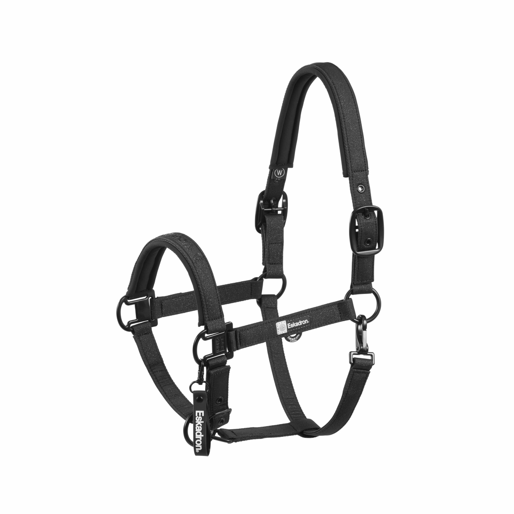 Недоуздок Sparkle Double Pin Black Dynamic 25. Eskadron