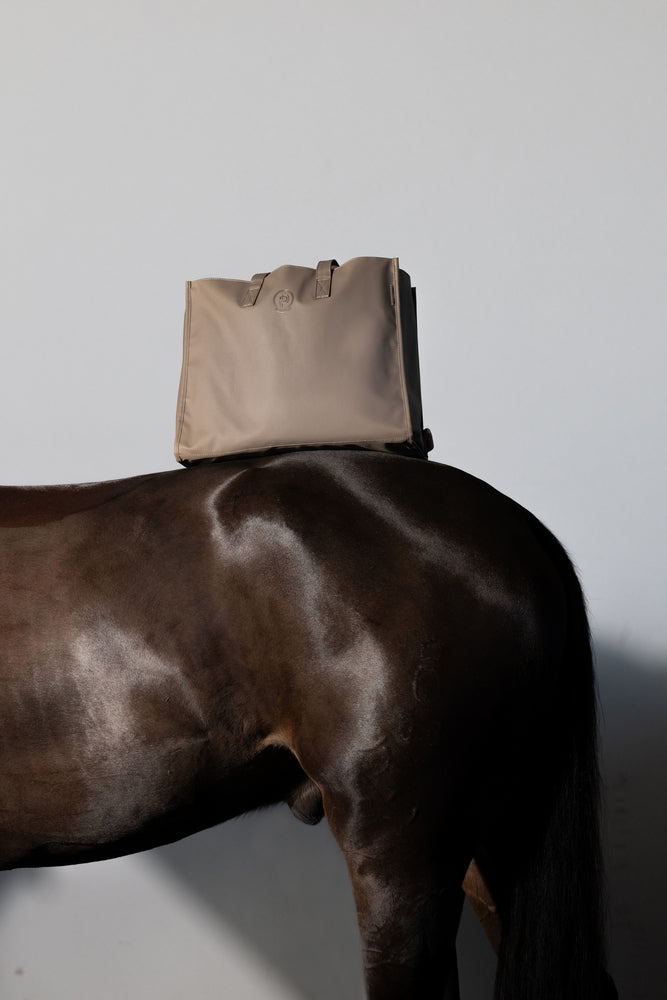 Сумка Faux Leather Shopper Smoky Taupe Platinum 25. Eskadron 2