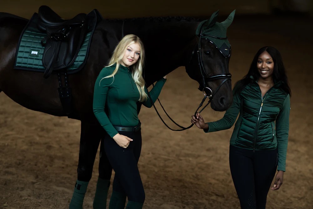 Лонгслив Vision Top Sycamore Green. Equestrian Stockholm 5